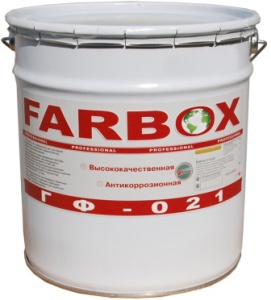 Грунт ГФ-021 Farbox серый  (20кг.)