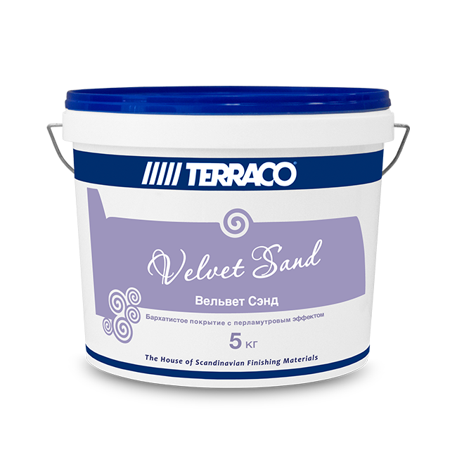Декоративное покрытие Terraco Velvet Sand 5 кг