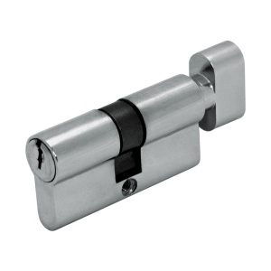 ШЛОСС 03009 Цилиндр для замка ключ/завертка (30+30) S 60 хром