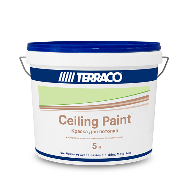 CELLING PAINT краска акриловая для потолка, матовая (5КГ)