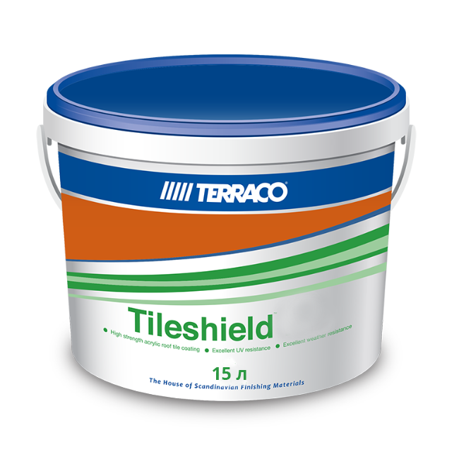 Краска для черепицы защитная TERRACO Tileshield 20 кг