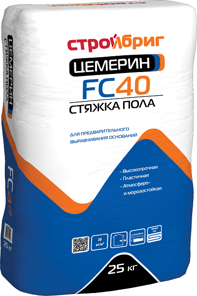 СТРОЙБРИГ ЦЕМЕРИН FC40 25 кг