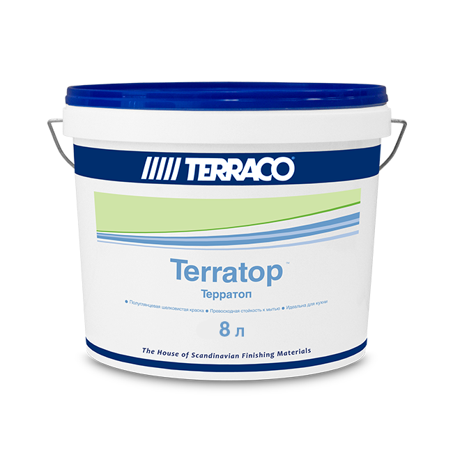 Краска универсальная TERRACO Terratop 8 л