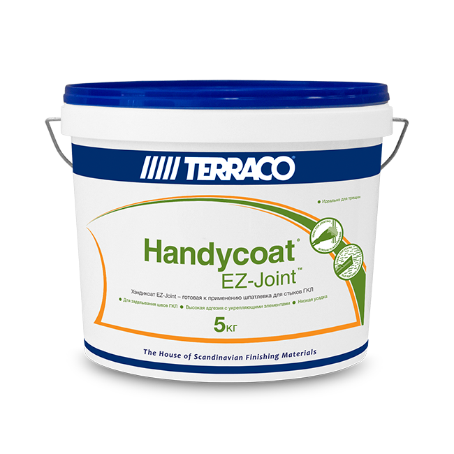 Террако Handycoat EZ-Joint. Шпатлевка полимерная для внутренних работ. (5кг)