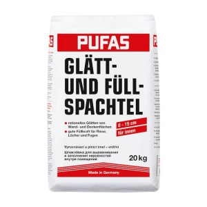ПУФАС N3 Шпаклевка для выравнивания неровностей (25кг) Glatt-und Fullspachtel
