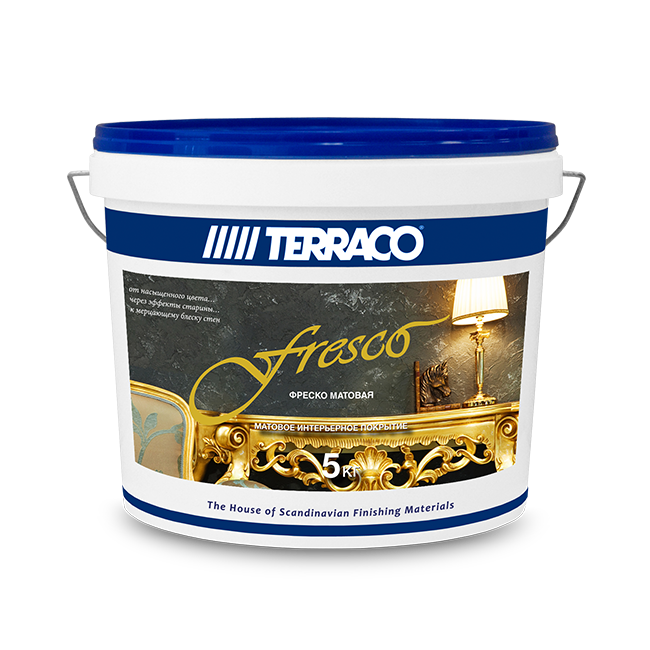 Декоративное покрытие Terraco Fresco Matt 5 кг