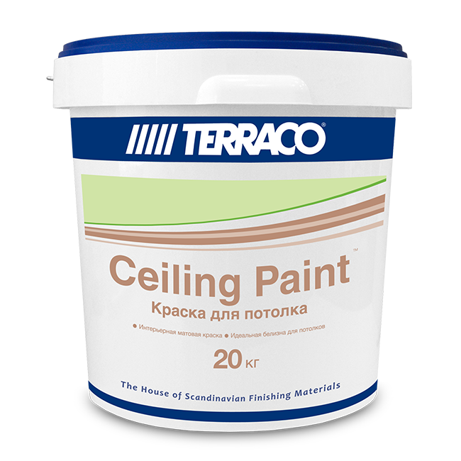 CELLING PAINT краска акриловая для потолка, матовая (20КГ)