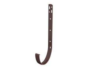 Крюк карнизный металлический ТЕХНОНИКОЛЬ 125/82 мм коричневый (RAL 8017)