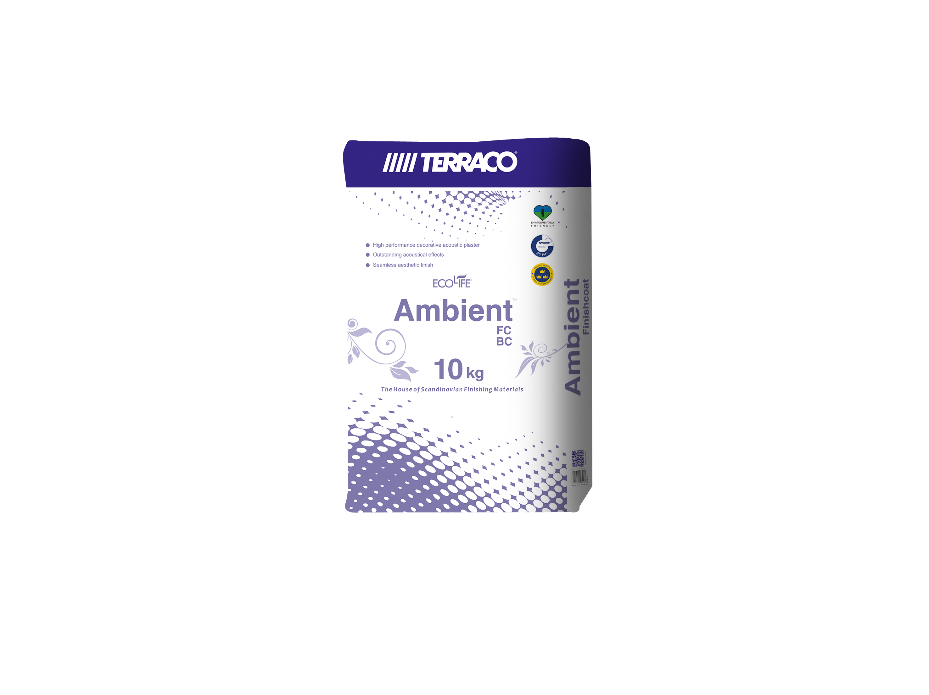 Ambient FC BC/Амбиент FC базовый штукатурный состав для звукопоглощающих систем 10 кг/меш.