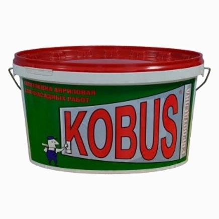Шпатлёвка "KOBUS" акриловая для фасадных работ 17 кг