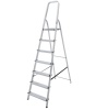 Стремянка Kroft 7 ступеней 147 см алюминиевая ступень 80 мм