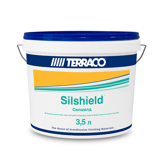 Краска фасадная TERRACO Silshield 3,5 л
