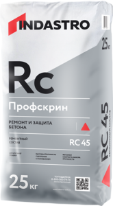ИНДАСТРО Ремонтный состав ПРОФСКРИН RC45 высокопрочный (25кг)