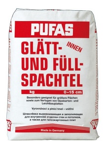 ПУФАС N3 Шпаклевка для выравнивания неровностей (20кг) Glatt-und Fullspachtel
