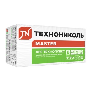 ТЕХНОНИКОЛЬ Техноплекс Экструдированный пенополистирол Г4 1180х580х50мм (5,4752м2=0,27376м3) (8шт)