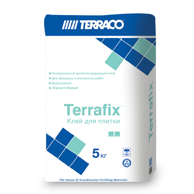 TERRACO Terrafix Grey , 5кг, серый