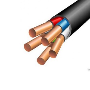 Кабель медный с низким дымо/газовыделением ВВГнг(А)-LS 5х2,5 (Лептон) одножил.										