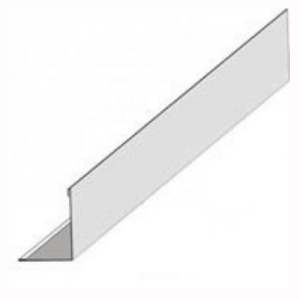 Уголок PL 19х24 Албес Эконом 9003 белая оцинк. L=3.00 (мет.) (180пог.м)