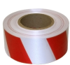 Лента для ограждений 75мм х200мм бело-красная неклейкая TDStels 24шт./кор.
