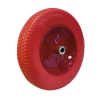 Колесо PU для тачки WB200S 4.00-8 втул 107мм подшипник 15мм TSUNAMI