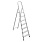 Стремянка алюминиевая 7 ступенчатая БИБЕР 98007